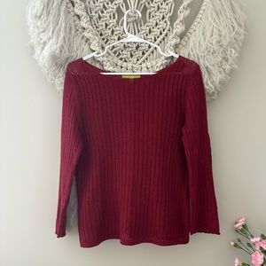 Sigrid Olsen 100% Linen Sweater Sz Medium